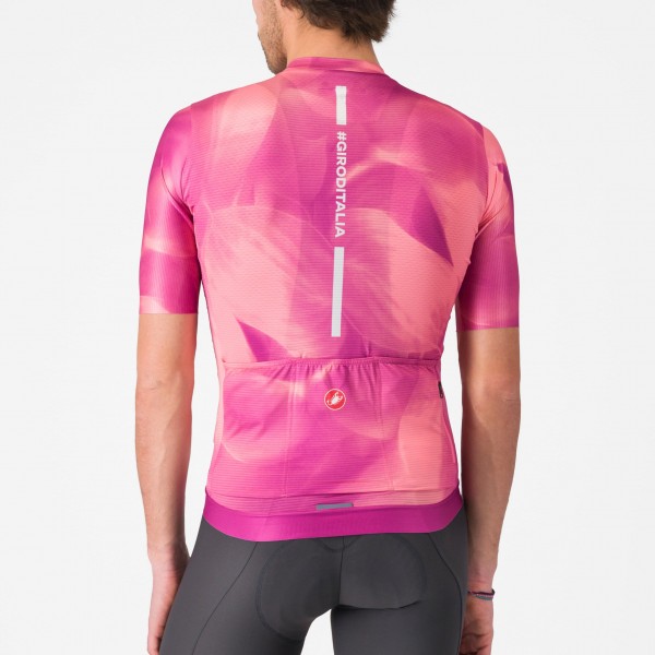 Maglia Espresso Pink Giro d'Italia 2025 da uomo Maglia Espresso Pink Giro d'Italia 2025 da uomo