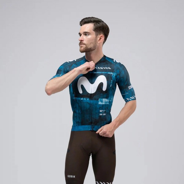 Abbigliamento uomo Maglia Gobik Movistar Team Gravel Squad 2025 Cx Pro 4.0 Abbigliamento uomo Maglia Gobik Movistar Team Gravel Squad 2025 Cx Pro 4.0