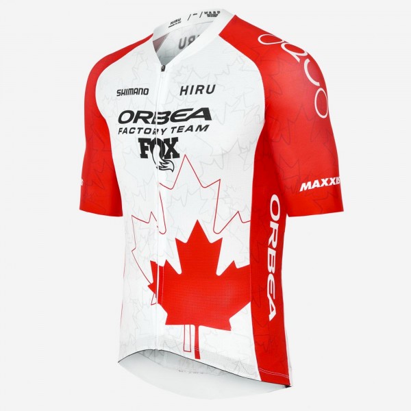 Abbigliamento uomo Maglia Core Hiru Orbea Factory Team 2025 - Campione canadese