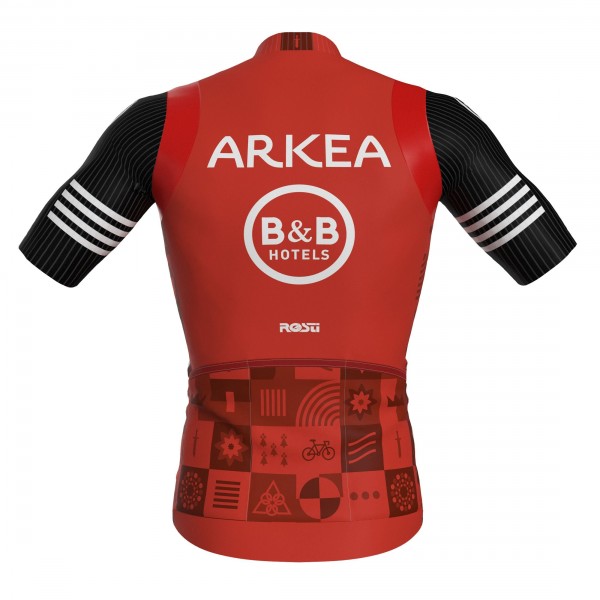 Maglia ufficiale Rosti maschile del Team Arkea-B&B Hotels 2025