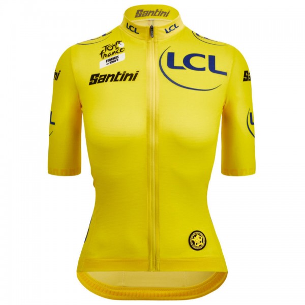 Abbigliamento donna: Maglia gialla da donna - Linea Fan Tour de France 2025