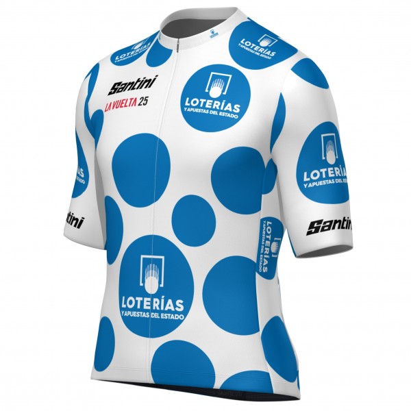 Abbigliamento uomo Maglia Santini Pois Vuelta España 2025