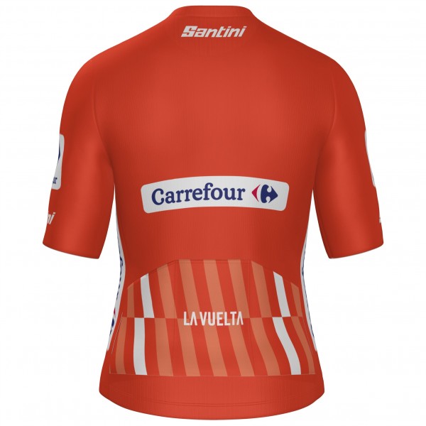 Abbigliamento uomo Maglia Santini Vuelta España 2025 rossa