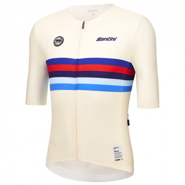 Maglia Santini Campione del Mondo UCI 2025 da uomo - Gran Bretagna