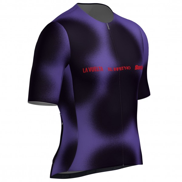 Abbigliamento Uomo Maglia Santini Vuelta Espana 2025 - Angliru