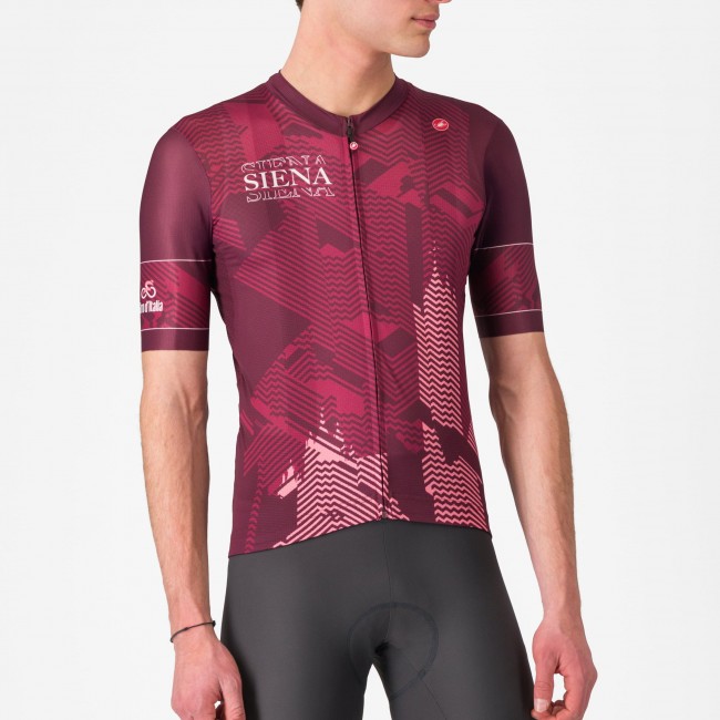 Maglia Siena Giro d'Italia 2025 da uomo Maglia Siena Giro d'Italia 2025 da uomo