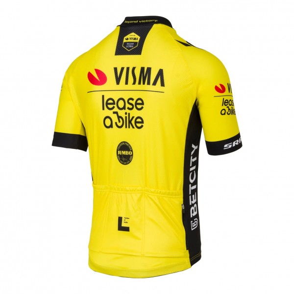 Abbigliamento Uomo Maglia Team Visma Lease a Bike 2025 Premium