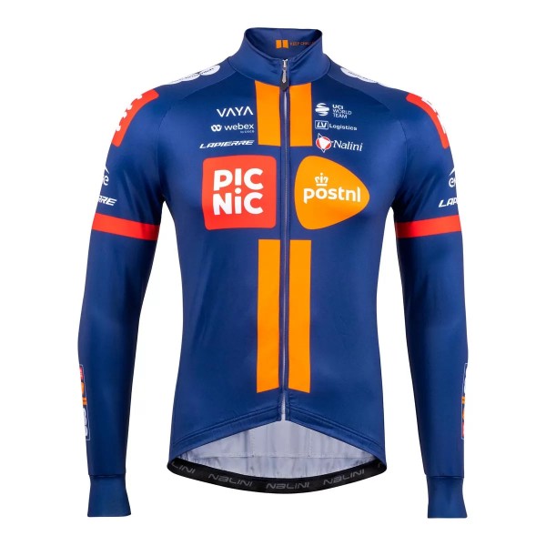 Abbigliamento Uomo Maglia a Manica Lunga Nalini Team Picnic-Postnl 2025