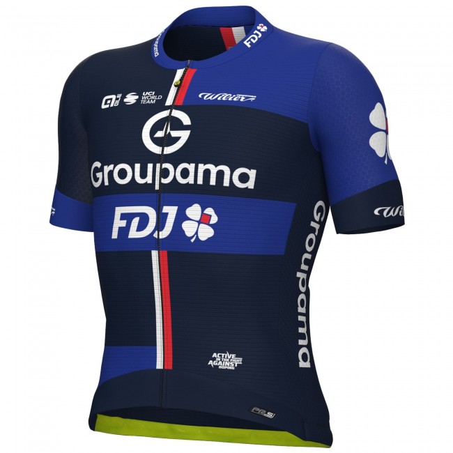 Abbigliamento Uomo Ale Groupama FDJ 2025 Maglia PRS 2.0 Abbigliamento Uomo Ale Groupama FDJ 2025 Maglia PRS 2.0