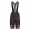 Abbigliamento uomo Pantaloncini con bretelle Team Lapierre 2025 Santini - Bordeaux