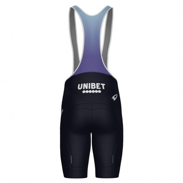 Abbigliamento uomo Pantaloncini con bretelle Team Unibet Rockets 2025 Santini - Blu
