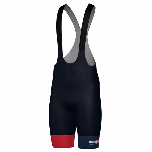 Calzamaglia con bretelle Santini Vuelta Espana 2025 da uomo - Grand Salida Piemonte Calzamaglia con bretelle Santini Vuelta Espana 2025 da uomo - Grand Salida Piemonte