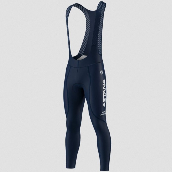 Abbigliamento uomo Calzamaglia lunga con bretelle Biemme XDS Astana 2025 Calzamaglia