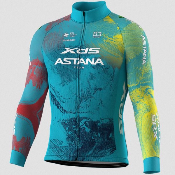 Abbigliamento uomo Maglia a maniche lunghe Biemme XDS Astana 2025