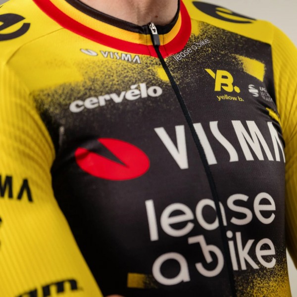 Maglia da uomo Team Visma Lease a Bike 2025 The Wingbeat - Wout Van Aert