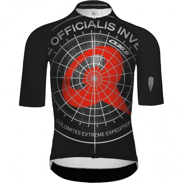Maglia Q36.5 Gregarius Clima Dolomites Extreme da uomo nera