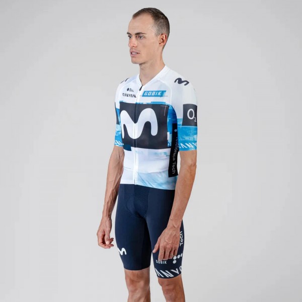 Abbigliamento uomo Calzamaglia con bretelle Gobik Movistar 2025 Lancer K10
