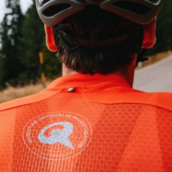 Maglia Q36.5 Gregarius Clima Dolomites Extreme da uomo rossa