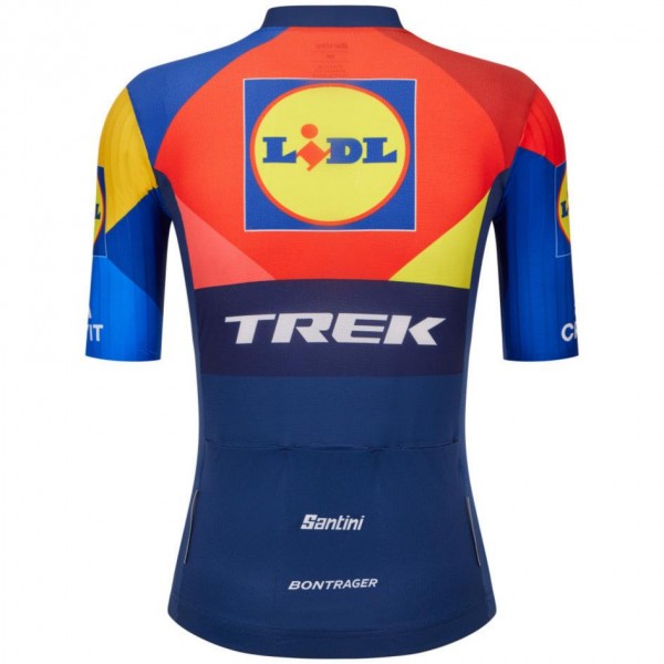 Abbigliamento uomo Maglia Santini Lidl Trek 2025 Aero Abbigliamento uomo Maglia Santini Lidl Trek 2025 Aero