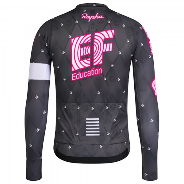 Abbigliamento Uomo Maglia a Manica Lunga Rapha EF Education EasyPost 2025