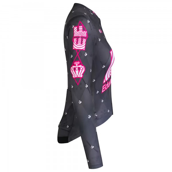 Maglia a maniche lunghe Rapha EF Education EasyPost da donna 2025