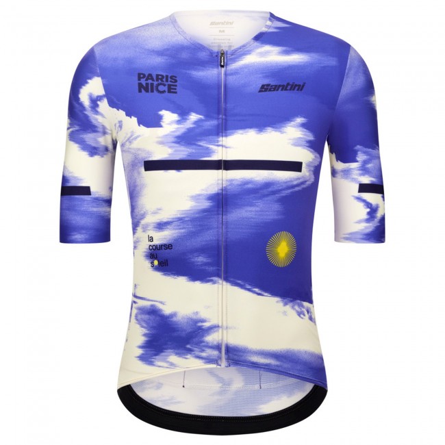 Abbigliamento uomo Maglia Santini Paris Nice 2025 Abbigliamento uomo Maglia Santini Paris Nice 2025