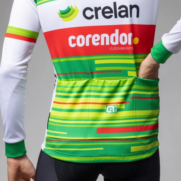 Abbigliamento uomo Maglia a maniche lunghe Ale Crelan Corendon 2025