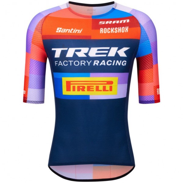 Maglia Santini Trek Factory Racing XC 2025 da uomo