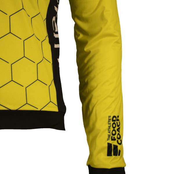 Abbigliamento uomo Giacca Team Visma Lease a Bike 2025 Premium Polartec