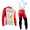 Completo Ciclismo 2020 Cofidis Pro Squadre thermique Maglia Ciclismo Manica Lunga e Salopette Lunga