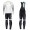 Completo Ciclismo 2020 Scott RC 1.0 bianca Squadre thermique Maglia Ciclismo Manica Lunga e Salopette Lunga