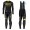 Completo Ciclismo 2020 Scott RC Pro nero-giallo Squadre thermique Maglia Ciclismo Manica Lunga e Salopette Lunga
