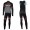 Completo Ciclismo 2020 Nalini Thebe nero-rosso Squadre thermique Maglia Ciclismo Manica Lunga e Salopette Lunga