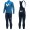 Completo Ciclismo 2020 MOVISTAR Squadre thermique Maglia Ciclismo Manica Lunga e Salopette Lunga