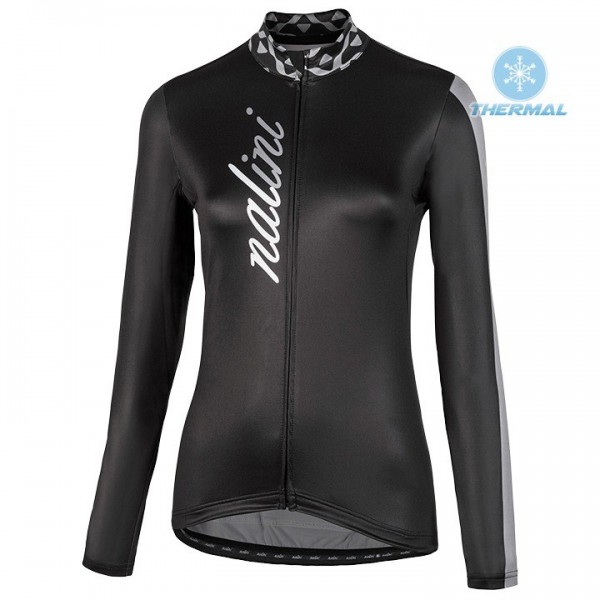 Completo Ciclismo 2020 Nalini MCL nero Squadre thermique Maglia Ciclismo Manica Lunga
