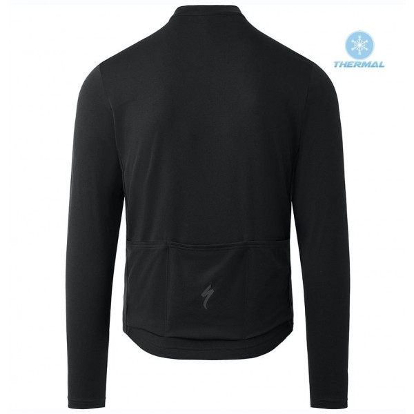 Completo Ciclismo 2020 Specialized nero Squadre thermique Maglia Ciclismo Manica Lunga