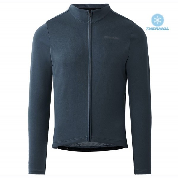 Completo Ciclismo 2020 Specialized Gris-blu Squadre thermique Maglia Ciclismo Manica Lunga