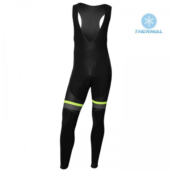 Completo Ciclismo 2020 Nalini LW nero-giallo Squadre Salopette Lunga Ciclismo thermique