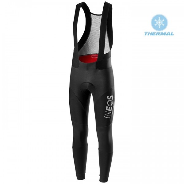 Completo Ciclismo 2020 INEOS nero Squadre Salopette Lunga Ciclismo thermique