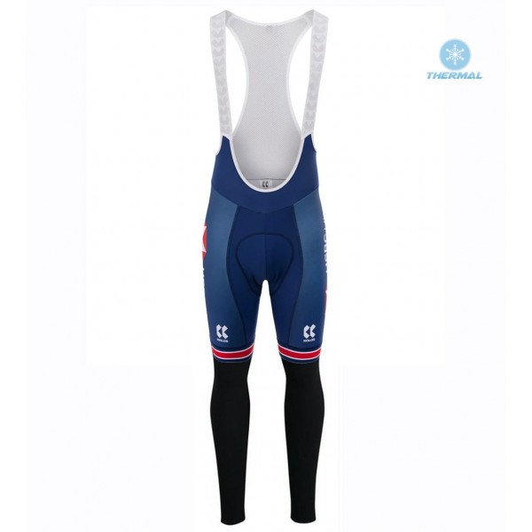 Completo Ciclismo 2020 Kalas GBR Country blu Squadre Salopette Lunga Ciclismo thermique