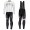 Completo Ciclismo 2020 Scott RC Pro bianca Squadre Maglia Ciclismo Manica Lunga e Salopette