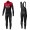 Completo Ciclismo 2020 INEOS rosso Squadre Maglia Ciclismo Manica Lunga e Salopette