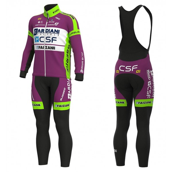 Completo Ciclismo 2020 BARDIANI CSF Squadre Maglia Ciclismo Manica Lunga e Salopette