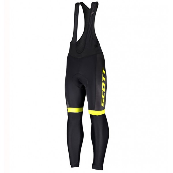 Completo Ciclismo 2020 Scott RC 1.0 nero-giallo Salopette Lunga Ciclismo