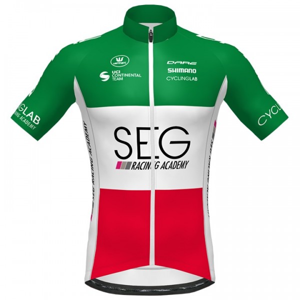 Completo Ciclismo 2020 SEG Italy champion Squadre Maglia Ciclismo Manica Corta