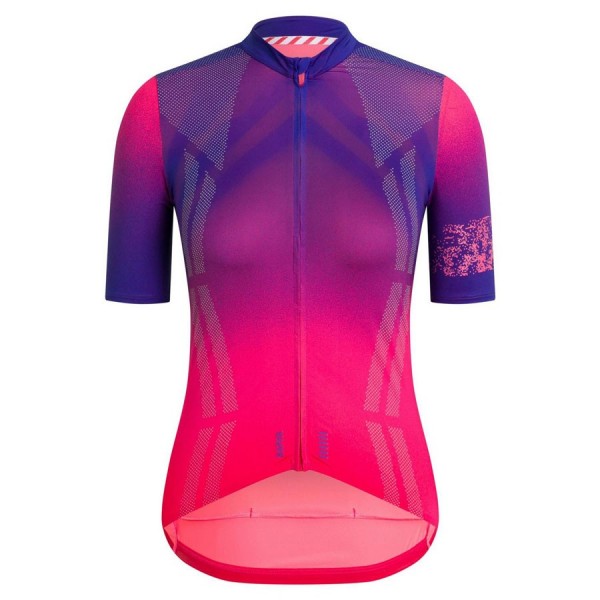 Completo Ciclismo 2020 Rapha Pro Donna Violet Squadre Maglia Ciclismo Manica Corta