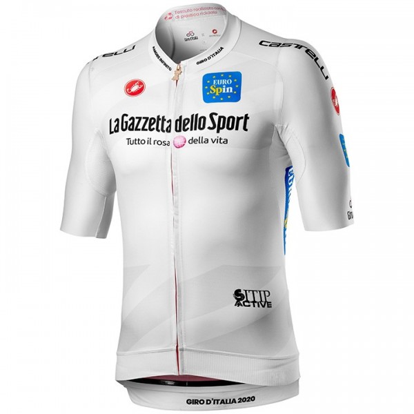 Completo Ciclismo 2020 GIRO D'ITALIA Maglia Bianca Squadre Maglia Ciclismo Manica Corta