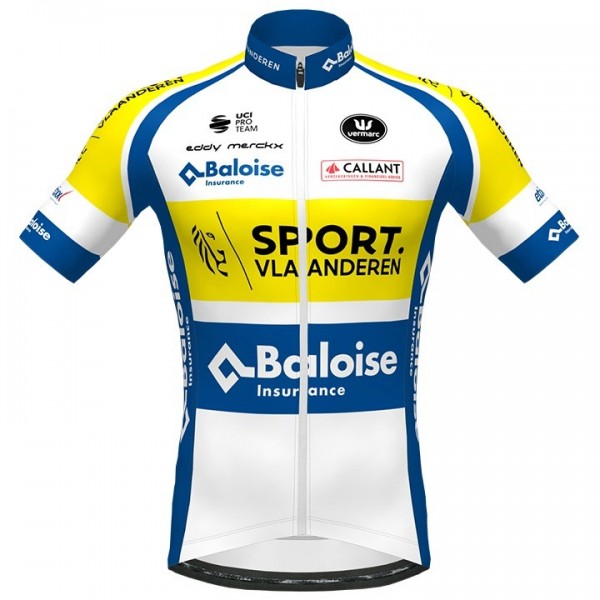 Completo Ciclismo 2020 SPORT Vlaanderen-Baloise Squadre Maglia Ciclismo Manica Corta