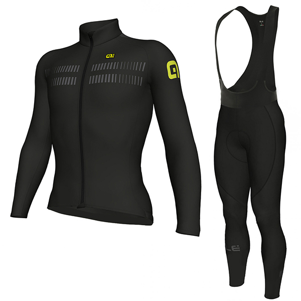 2018 Ale N3 Abbigliamento Ciclismo Maglia Ciclismo Manica Lunga e Salopette Lunga 11858YS