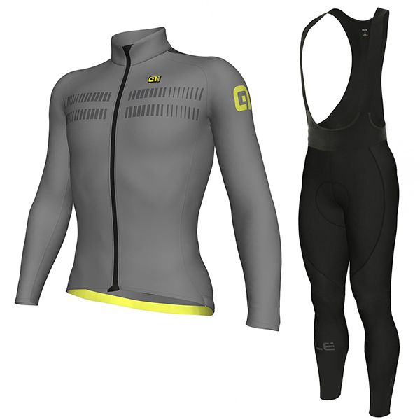 2018 Ale N2 Abbigliamento Ciclismo Maglia Ciclismo Manica Lunga e Salopette Lunga 45866QO